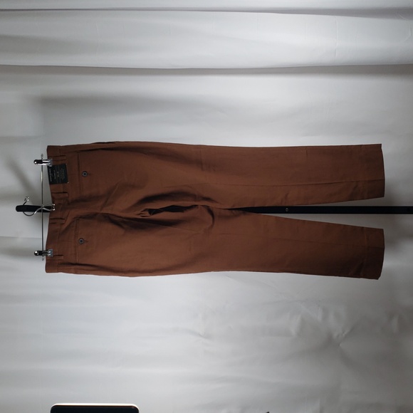 Banana Republic Men’s Tailored Fit Brown Slacks –‎ Size 30 x 30 – NWT - Picture 2 of 7
